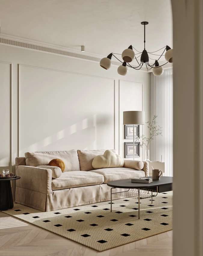 精致的轻法式复古风住宅 - 家居知识