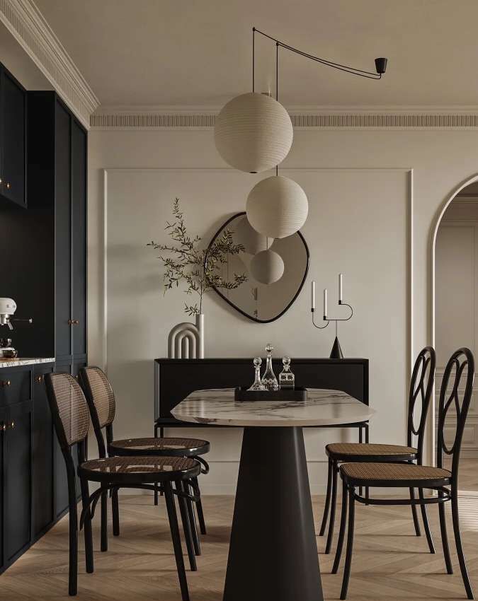 精致的轻法式复古风住宅 - 家居知识