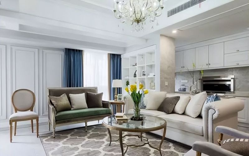 128㎡现代美式复式楼：白色主调显质感，每处设计都藏巧思 - 家居知识