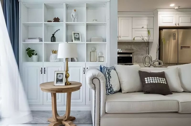 128㎡现代美式复式楼：白色主调显质感，每处设计都藏巧思 - 家居知识