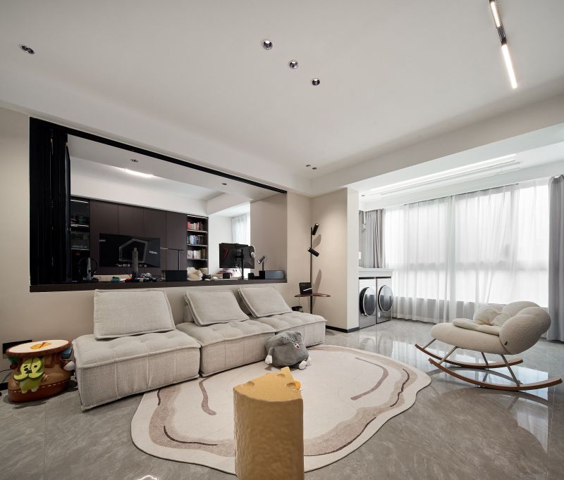 MHOO|世纪新筑128m²意式极简风：藏在细节里的生活仪式感 - 家居知识