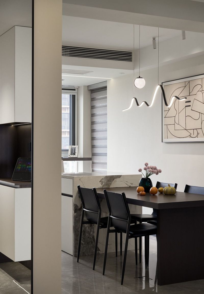 MHOO|世纪新筑128m²意式极简风：藏在细节里的生活仪式感 - 家居知识