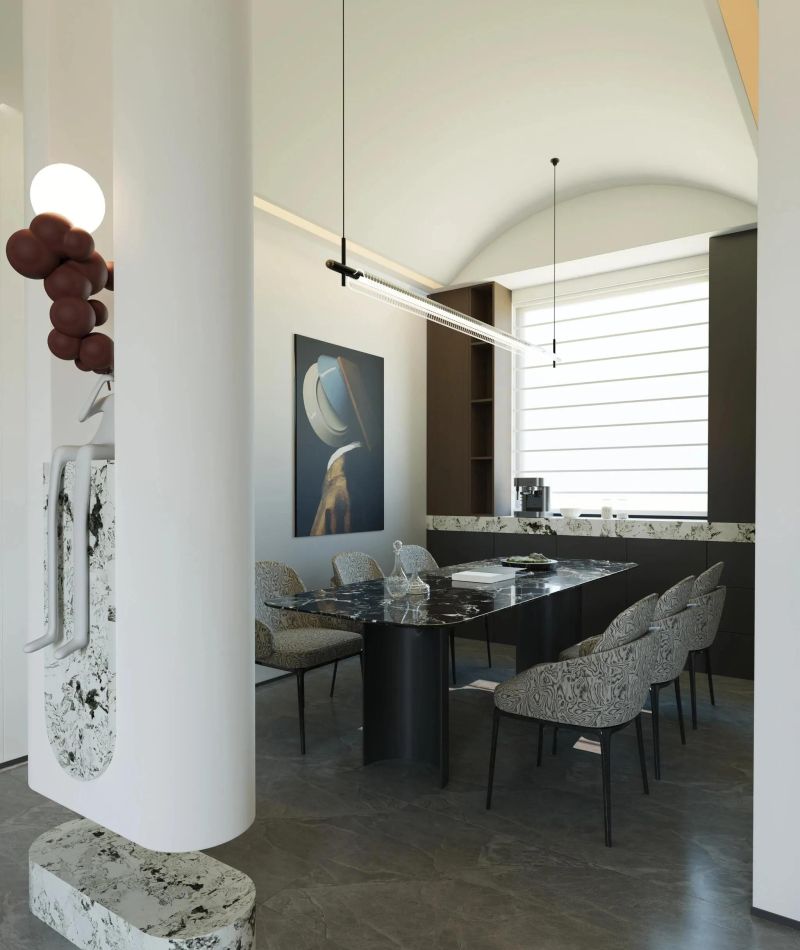 意式轻奢排屋设计,这样的风格你满意吗? 意式轻奢排屋这样的设计你满意吗? - 家居知识