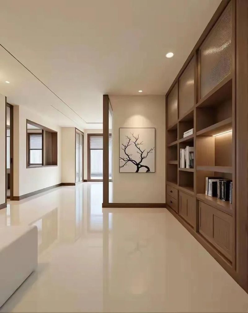 才完成硬装，软装还没进场，这个新中式就美的不得了 - 家居知识