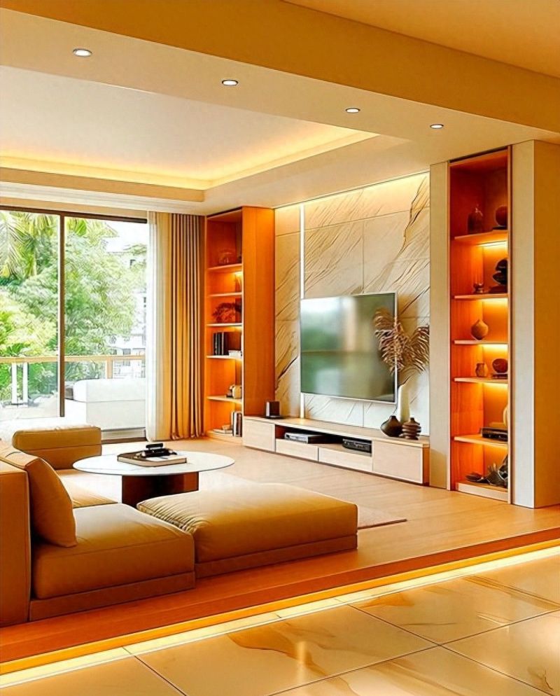 客厅不买沙发不摆餐桌，阳台打满柜子惊艳众人！