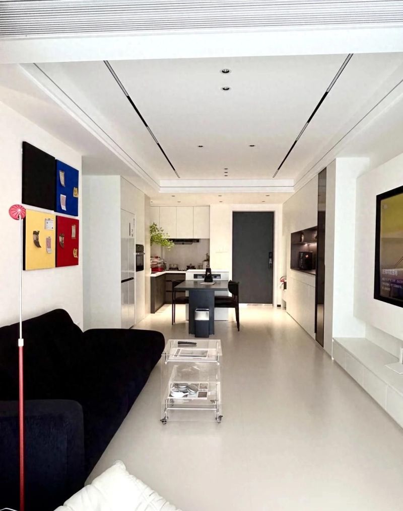 极简风装修获邻居点赞，大气干净又舒适