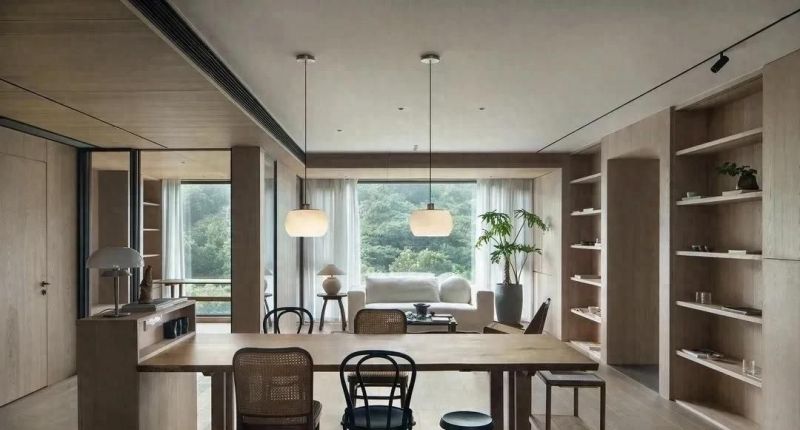 193㎡原木风三代同堂之家，自然与温馨的完美融合