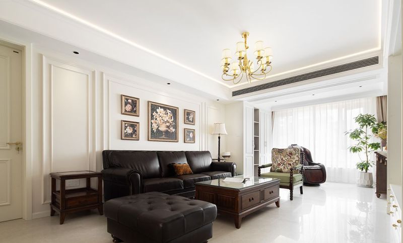 128㎡美式风新案，用细节充盈空间，微复古里藏着生活的优雅从容 - 家居知识