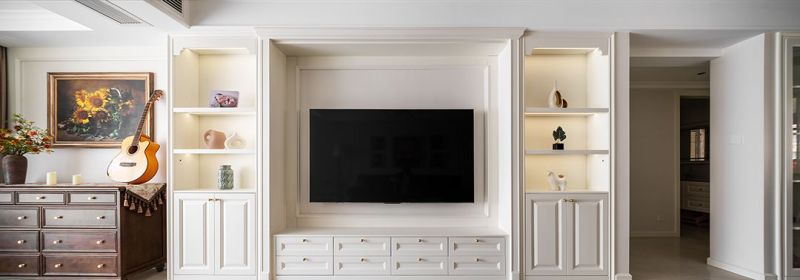 128㎡美式风新案，用细节充盈空间，微复古里藏着生活的优雅从容 - 家居知识