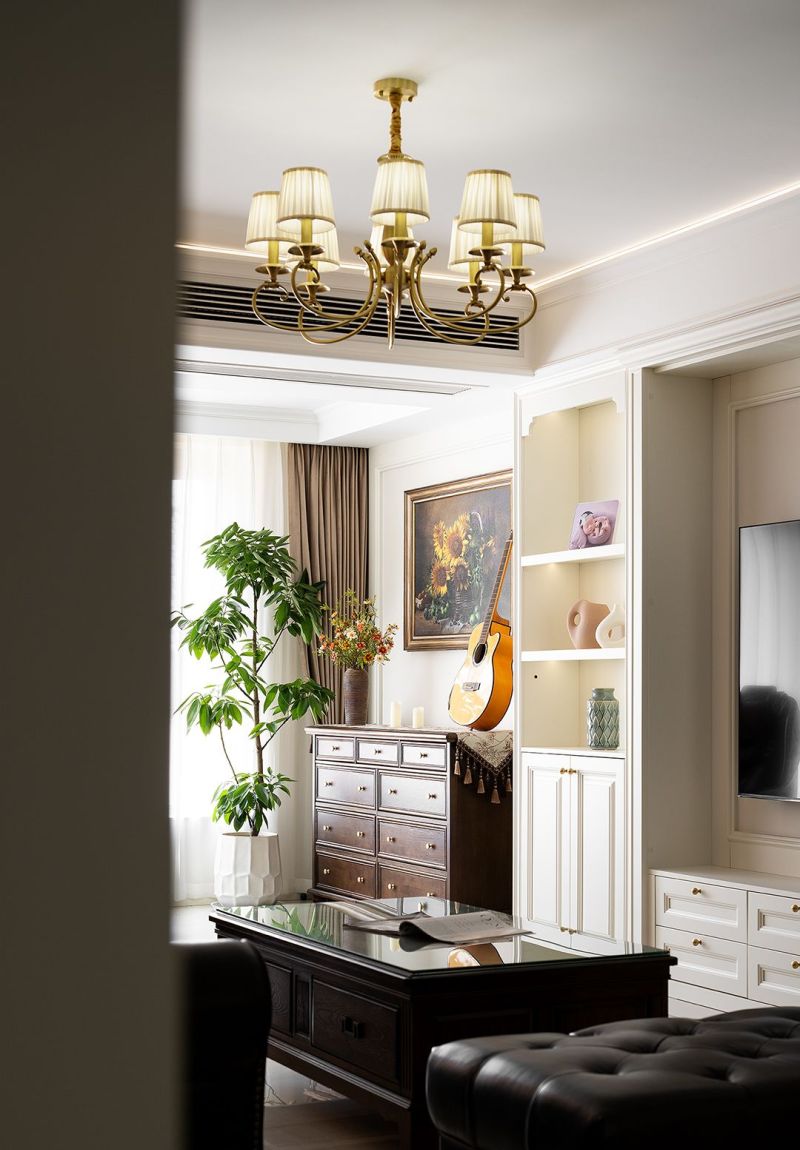 128㎡美式风新案，用细节充盈空间，微复古里藏着生活的优雅从容 - 家居知识