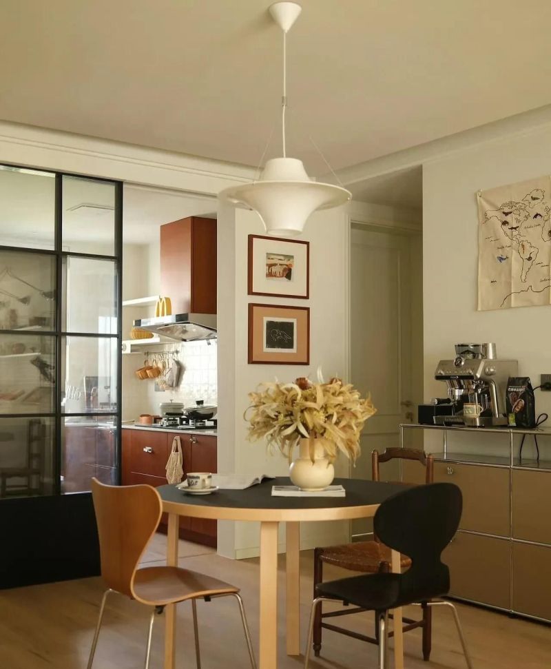 分享/130平中古混搭风的家，很有秋天的氛围感 - 家居知识