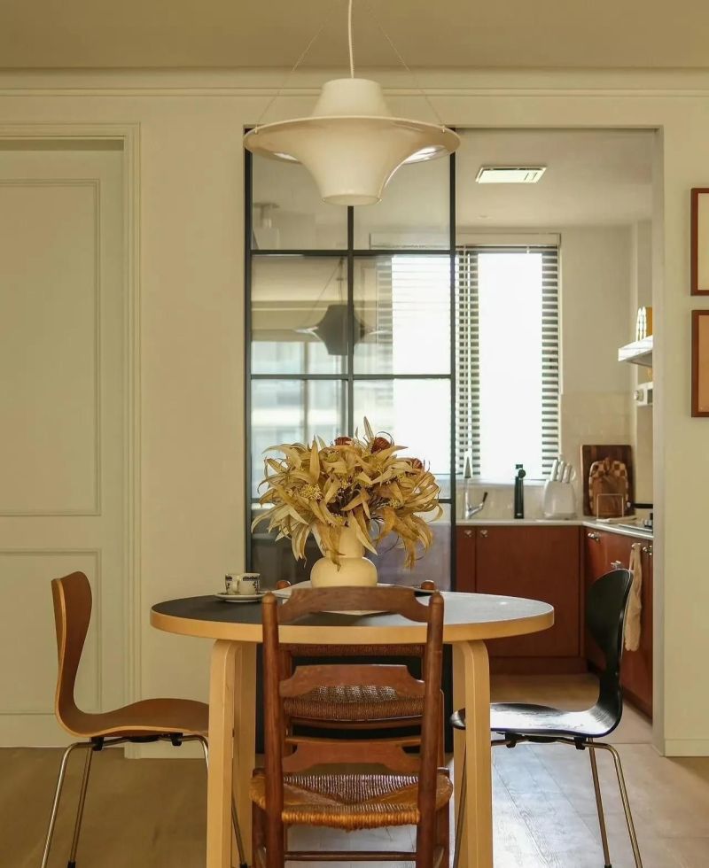 分享/130平中古混搭风的家，很有秋天的氛围感 - 家居知识