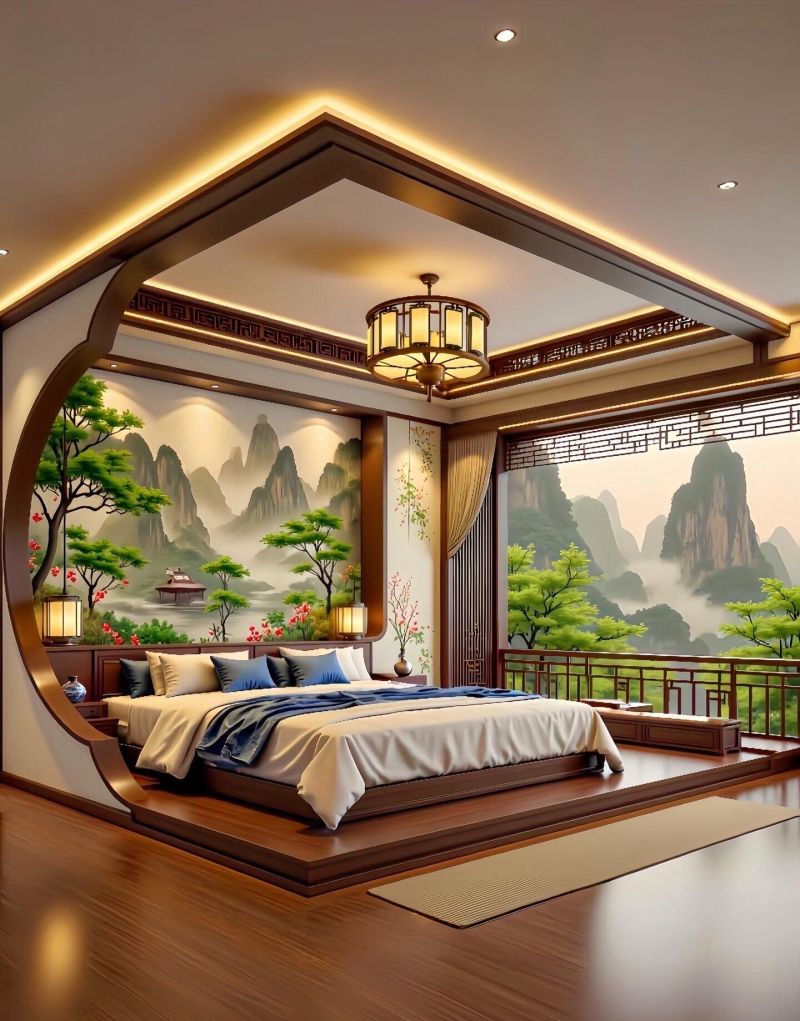 连爸妈都喜欢的家，新中式设计也太好看了，每一处都如一幅画 - 家居知识