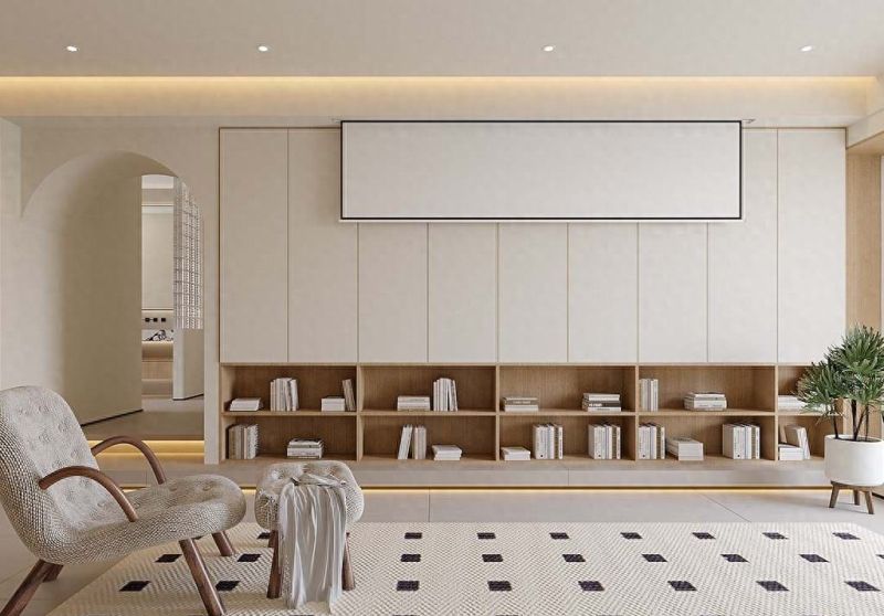 94㎡奶油风现代家，温柔松弛感拉满