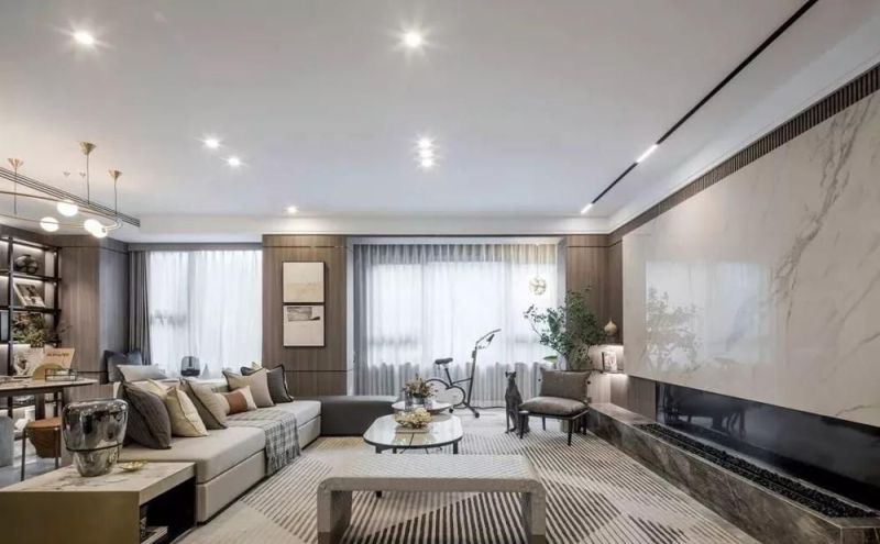 140平亦雅亦痞，现代轻奢风格的进阶版 - 家居知识