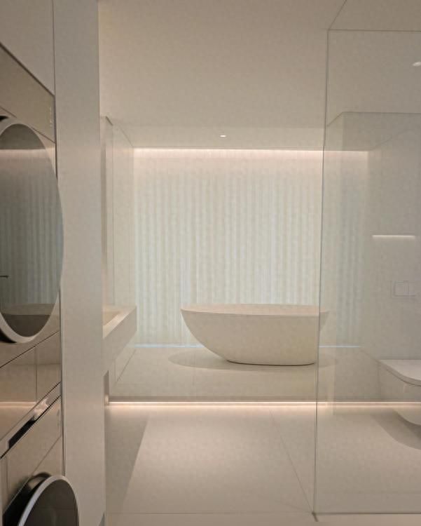 155㎡极简风新家走红，空无一物的高级感太治愈！