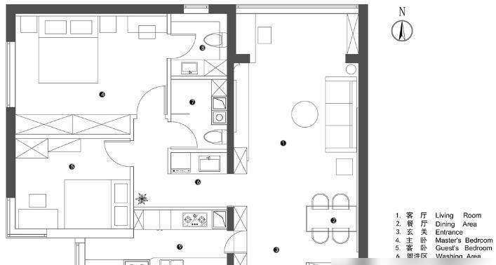 北京夫妇90㎡极简家装教科书,高级感拉满! 北京夫妇坚持“极简装修”,把90平家装得堪称教科书,太高级了 - 家居知识