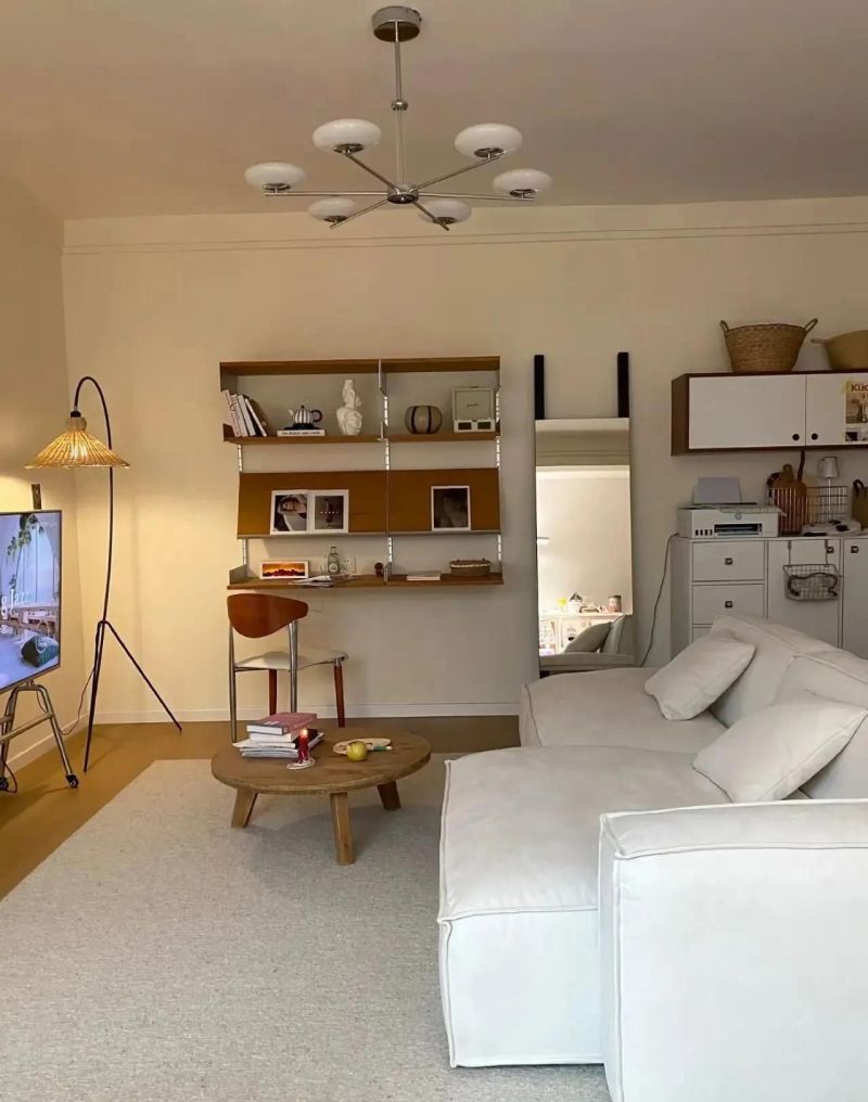 原木奶油风餐客厅,温馨治愈的家居美学 分享/原木奶油风的餐客厅 - 家居知识