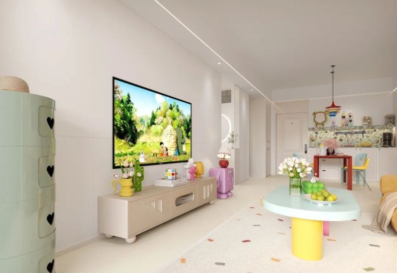 90㎡多巴胺奶油风小家,甜度超标的理想家居范本 汇亚磁砖安利100个理想家| 甜度超标预警!90㎡多巴胺奶油风小家 - 家居知识