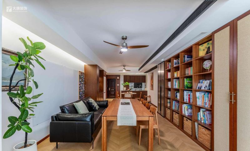 145㎡中古风实景,打破风格束缚的松弛感生活空间 株洲装修设计:145㎡中古风装修实景,不被风格束缚的生活松弛感 - 家居知识