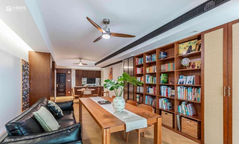 145㎡中古风实景,打破风格束缚的松弛感生活空间 株洲装修设计:145㎡中古风装修实景,不被风格束缚的生活松弛感 - 家居知识