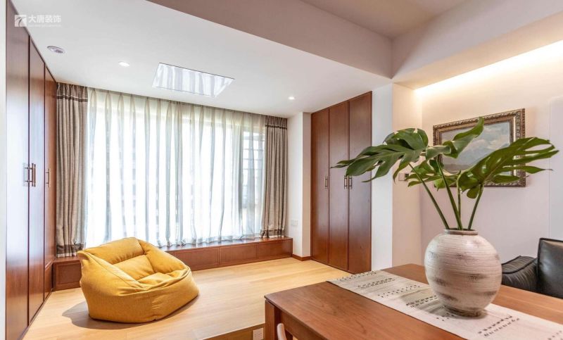 145㎡中古风实景,打破风格束缚的松弛感生活空间 株洲装修设计:145㎡中古风装修实景,不被风格束缚的生活松弛感 - 家居知识