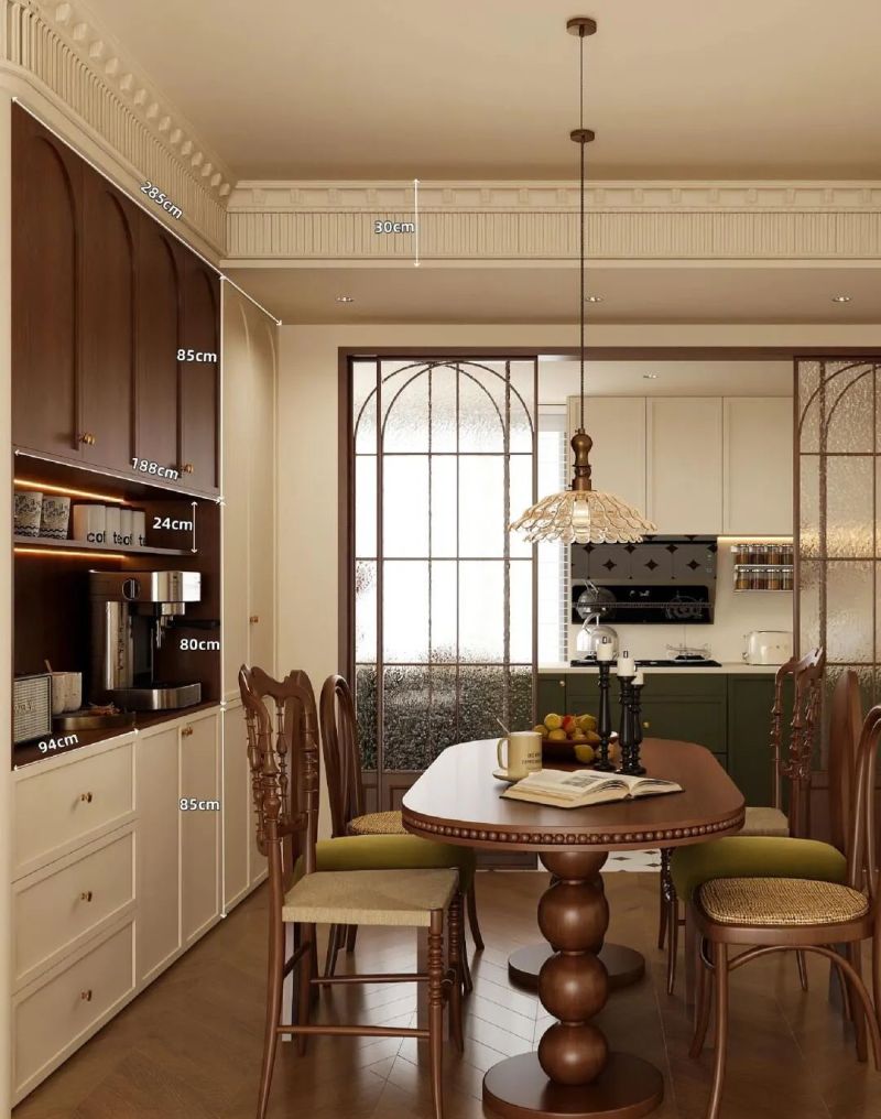 法式中古风小家,优雅与复古的完美融合 法式中古小家 - 家居知识