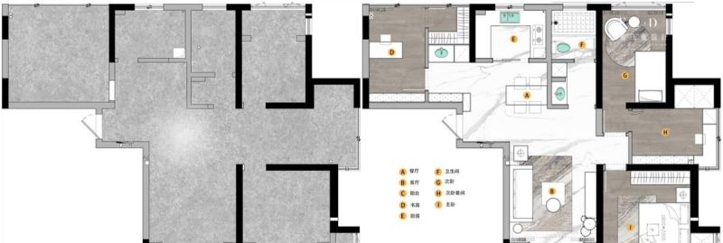 100㎡北欧风，预算10万没花完，7万出头装出了一个有温度的清爽家 - 家居知识