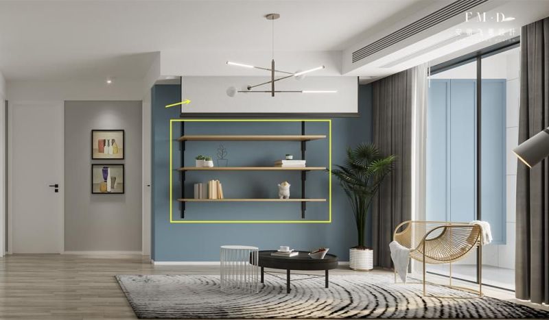 100㎡北欧风，预算10万没花完，7万出头装出了一个有温度的清爽家 - 家居知识