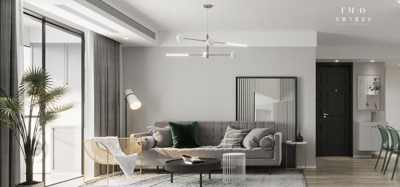 100㎡北欧风，预算10万没花完，7万出头装出了一个有温度的清爽家 - 家居知识