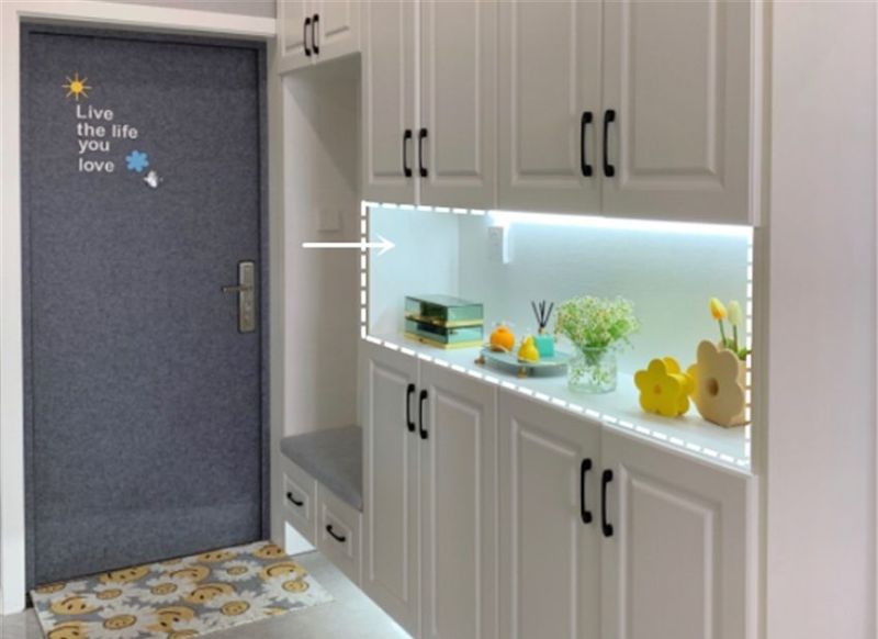 玄关柜别做顶天立地式！记得在这3个地方“留空”，会更美观实用 - 家居知识