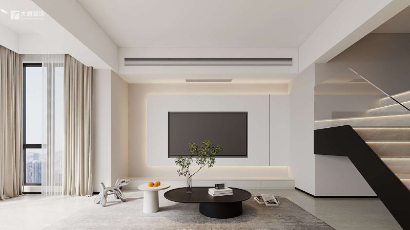 现代风格叠墅装修,简洁线条打造精致生活空间 株洲装修设计:现代风格叠墅装修,简洁线条勾勒精致空间 - 家居知识
