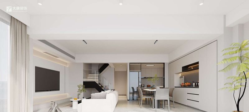 现代风格叠墅装修,简洁线条打造精致生活空间 株洲装修设计:现代风格叠墅装修,简洁线条勾勒精致空间 - 家居知识