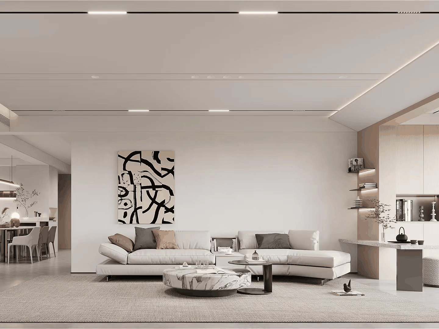 现代简约风格装修走红，这套案例凭什么圈粉无数 - 家居知识