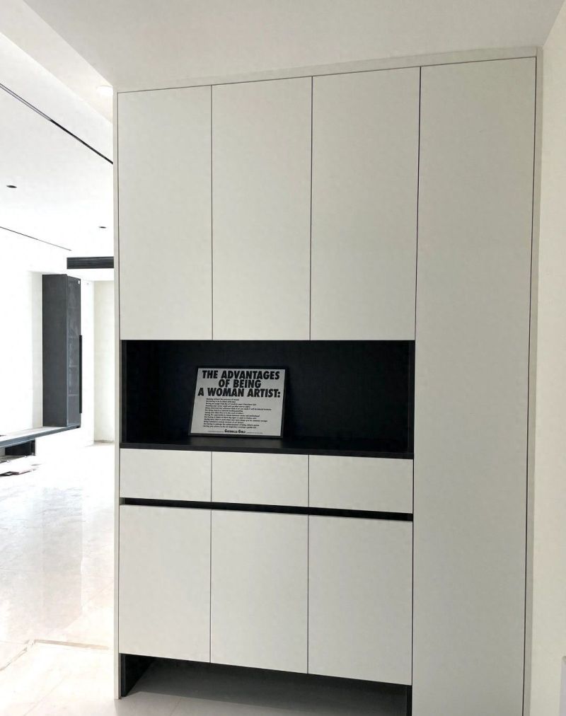 河南一姑娘，把87㎡小家㎡装出130㎡既视感？极简风太绝！晒晒 - 家居知识