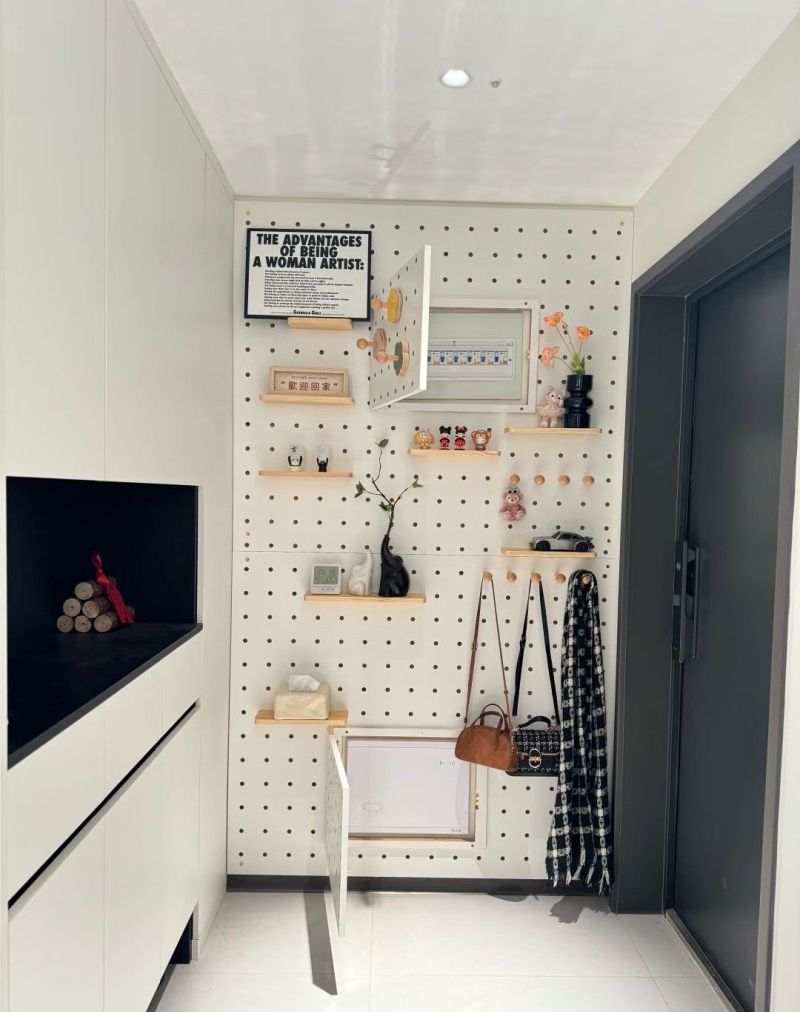 河南一姑娘，把87㎡小家㎡装出130㎡既视感？极简风太绝！晒晒 - 家居知识