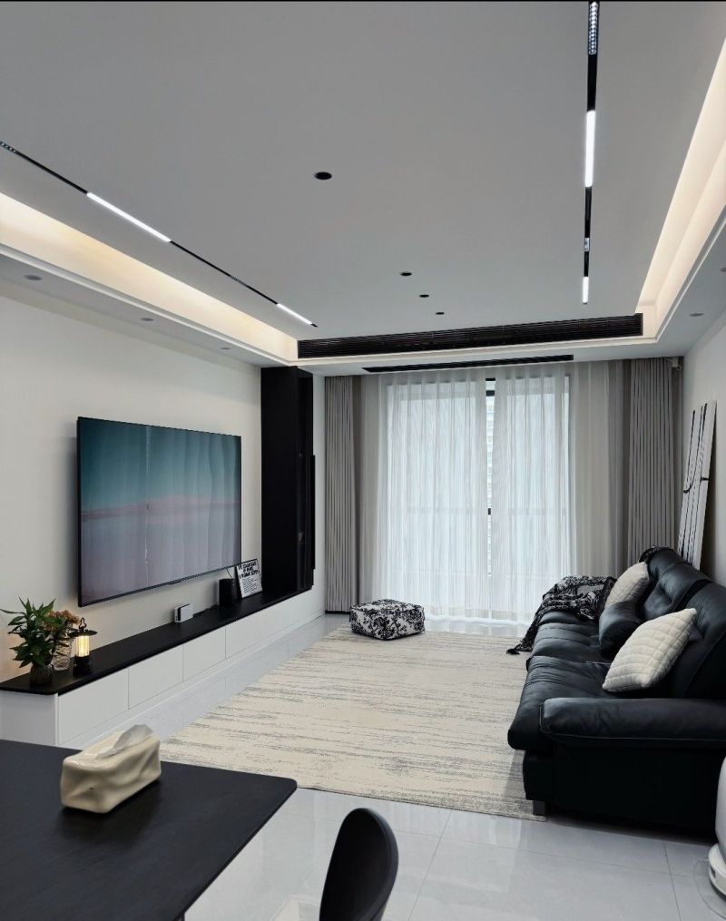 河南一姑娘，把87㎡小家㎡装出130㎡既视感？极简风太绝！晒晒 - 家居知识