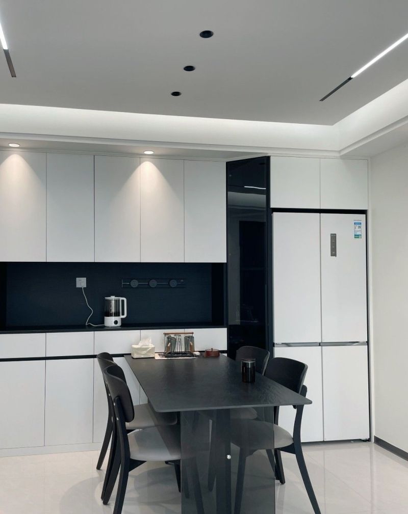 河南一姑娘，把87㎡小家㎡装出130㎡既视感？极简风太绝！晒晒 - 家居知识