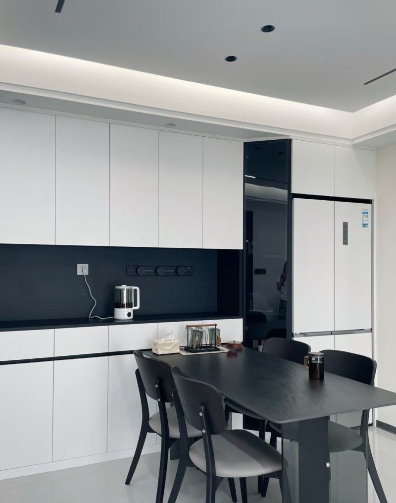 河南一姑娘，把87㎡小家㎡装出130㎡既视感？极简风太绝！晒晒 - 家居知识