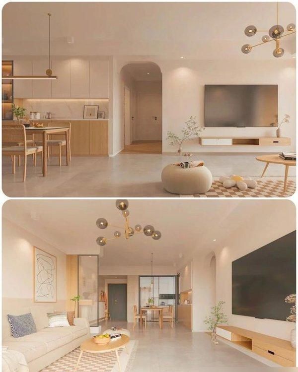 8万预算打造85㎡原木风小家,穷装也能显大又温馨 8万预算85㎡原木风小家穷装也能显大又温馨 - 家居知识