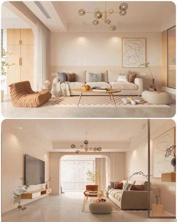 8万预算打造85㎡原木风小家,穷装也能显大又温馨 8万预算85㎡原木风小家穷装也能显大又温馨 - 家居知识