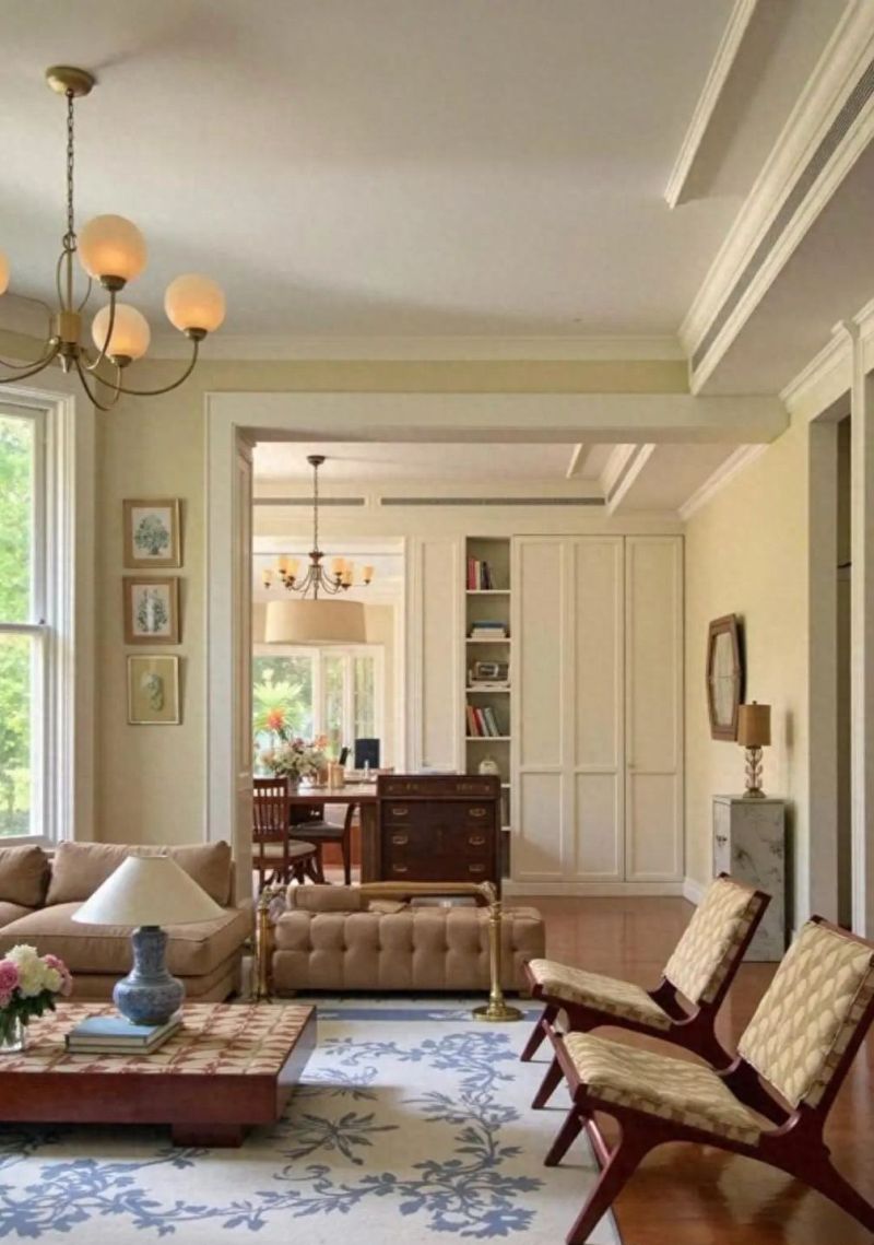 宝子们必看！绿色系法式装修美到犯规，一眼心动！