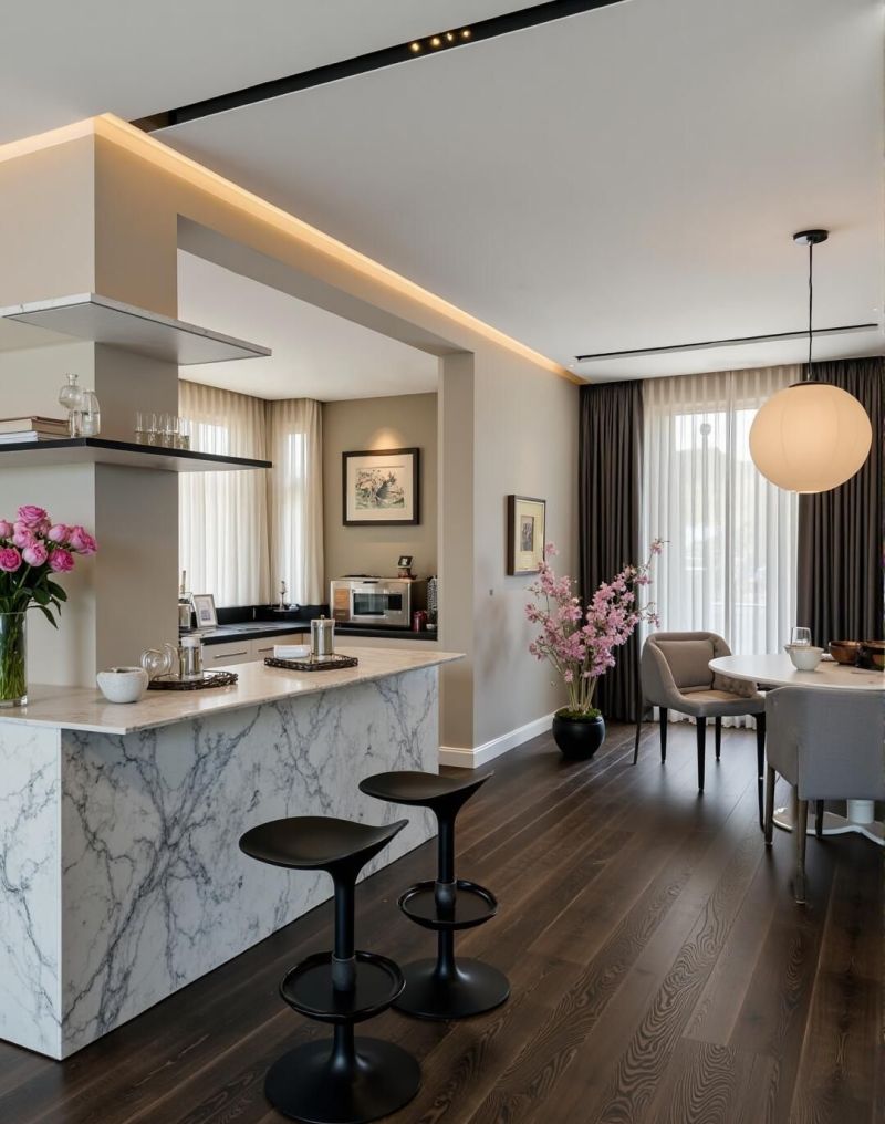 法式复古风小家,仿佛穿越到巴黎古董公寓的浪漫时光! 一眼沦陷!我的法式小家,好像住进了一座巴黎古董公寓~ - 家居知识