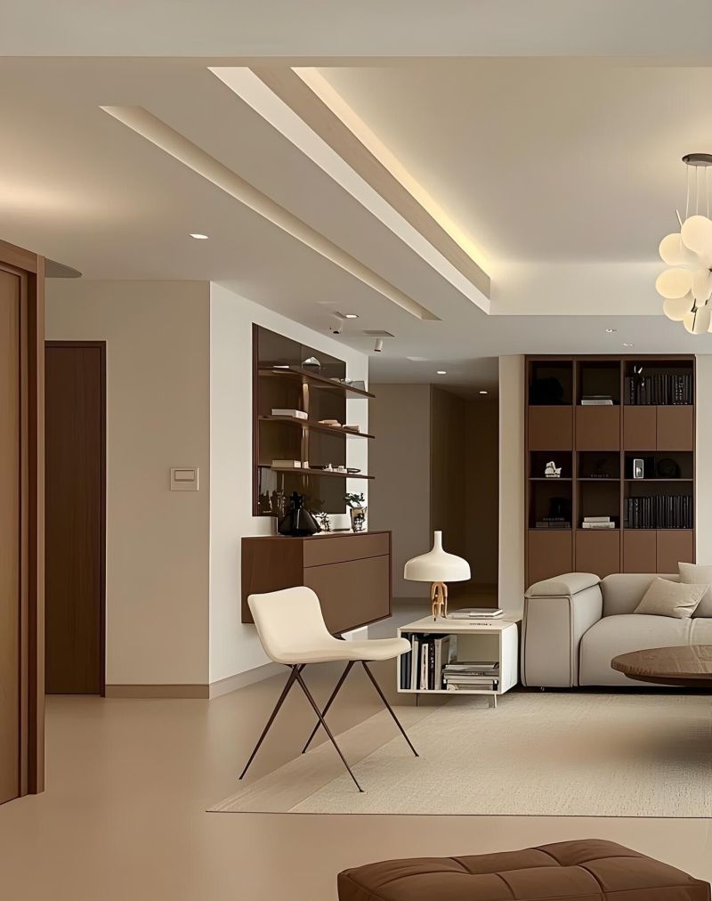 胡桃木与留白交织,打造惊艳岁月的温柔中古家 胡桃木+留白!中古家温柔时光又惊艳岁月! - 家居知识