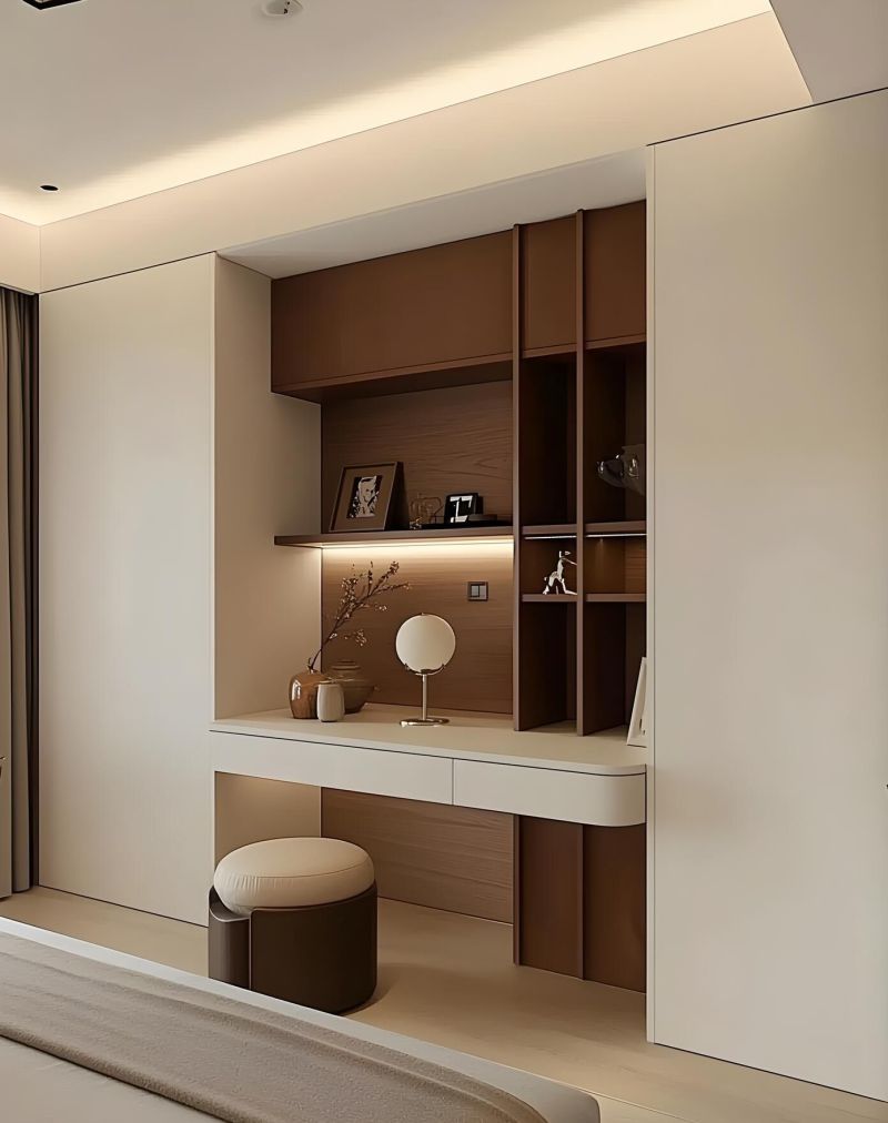 胡桃木与留白交织,打造惊艳岁月的温柔中古家 胡桃木+留白!中古家温柔时光又惊艳岁月! - 家居知识