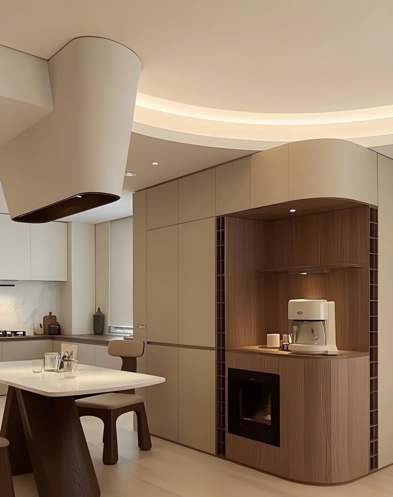 胡桃木与留白交织,打造惊艳岁月的温柔中古家 胡桃木+留白!中古家温柔时光又惊艳岁月! - 家居知识