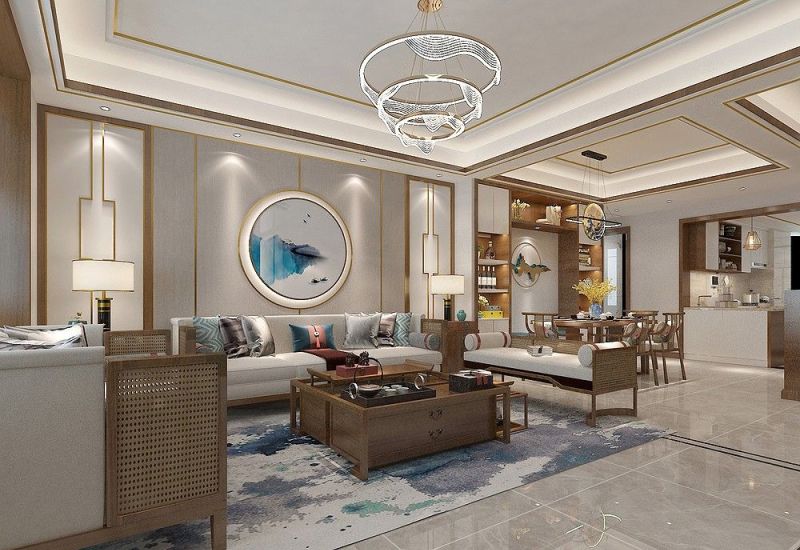 发现一户很有韵味的新中式风格装修，很高级，网友：可以照着装 - 家居知识