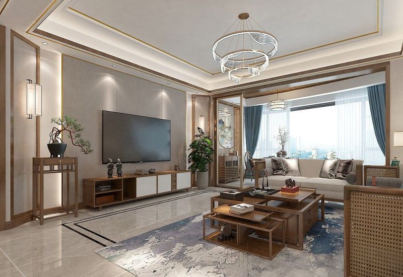 发现一户很有韵味的新中式风格装修，很高级，网友：可以照着装 - 家居知识