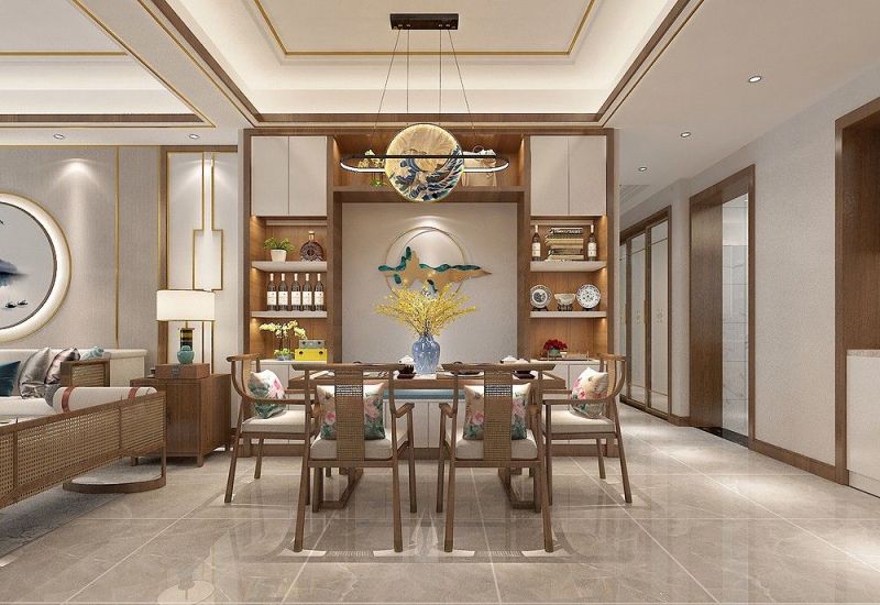 发现一户很有韵味的新中式风格装修，很高级，网友：可以照着装 - 家居知识