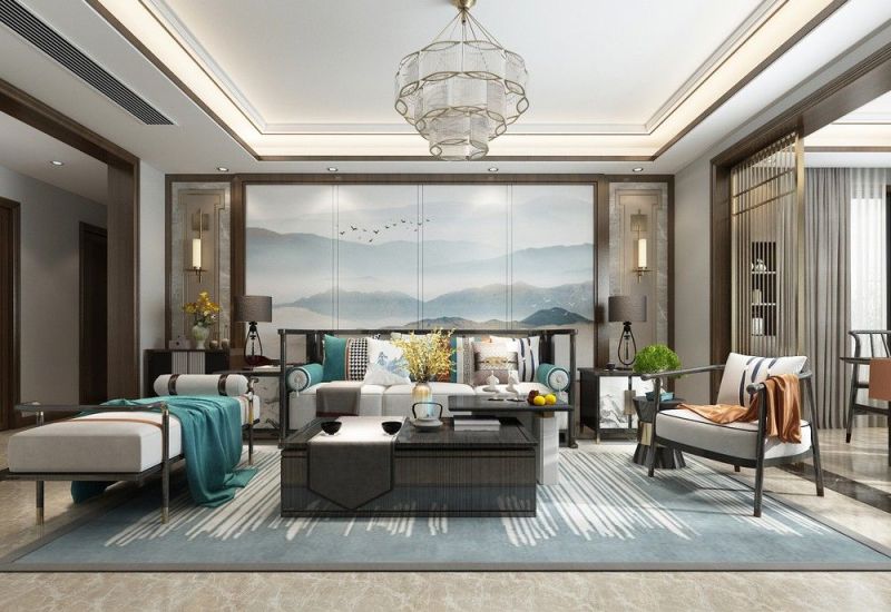 厦门夫妻晒出160㎡新家，新中式风格，高级感十足，而且十分韵味 - 家居知识